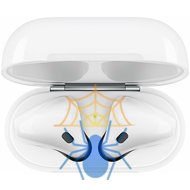 Гарнитура вкладыши Apple AirPods 2 A2032,A2031,A1602 белый беспроводные bluetooth в ушной раковине (MV7N2AM/A) фото 4