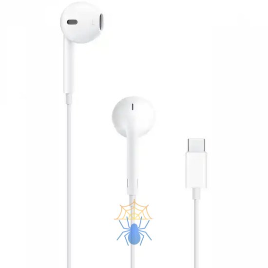 Гарнитура вкладыши Apple EarPods A3046 1.1м белый проводные в ушной раковине (MTJY3ZM/A) фото