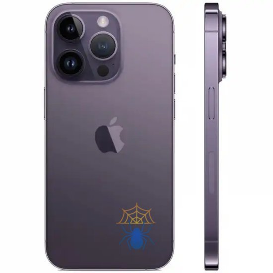 Смартфон Apple A2896 iPhone 14 Pro Max 512Gb 6Gb темно-фиолетовый моноблок 3G 4G 2Sim 6.7" 1290x2796 iOS 16 48Mpix 802.11 a/b/g/n/ac/ax NFC GPS GSM900/1800 GSM1900 TouchSc Protect фото 2