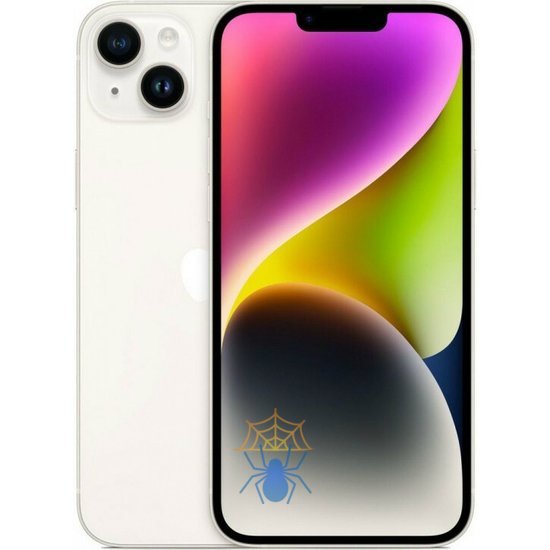 Смартфон Apple A2884 iPhone 14 128Gb 6Gb сияющая звезда моноблок 3G 4G 2Sim 6.1" 1170x2532 iOS 17 12Mpix 802.11 a/b/g/n/ac/ax NFC GPS GSM900/1800 GSM1900 TouchSc Protect фото