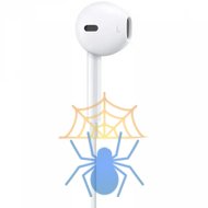 Гарнитура вкладыши Apple EarPods A3046 1.1м белый проводные в ушной раковине (MTJY3ZM/A) фото 3