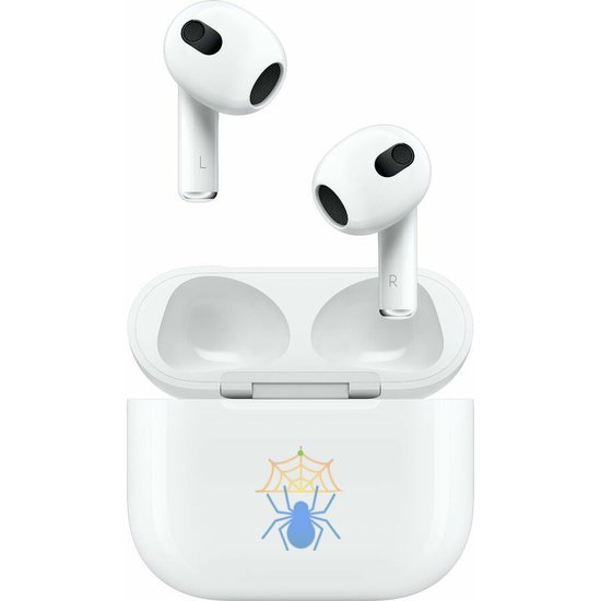 Гарнитура вкладыши Apple AirPods 3 A2565/A2564/A2897 Lightning белый беспроводные bluetooth в ушной раковине (MPNY3CH/A) фото