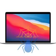 Ноутбук Apple MacBook Air A2337 M1 8 core 8Gb SSD256Gb/7 core GPU 13.3" IPS (2560x1600) Mac OS grey space WiFi BT Cam (MGN63ZP/A) фото