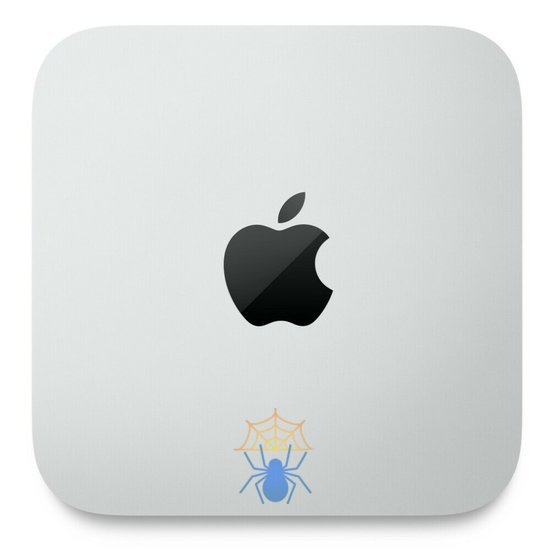 ПК Apple Mac mini A2686 slim M2 8 core (3.49) 16Gb SSD256Gb 10 core GPU macOS GbitEth WiFi BT серебристый (Z16K0003Q) фото 3