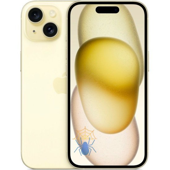 Мобильный телефон IPHONE 15 128GB YELLOW MV9L3CH/A APPLE фото