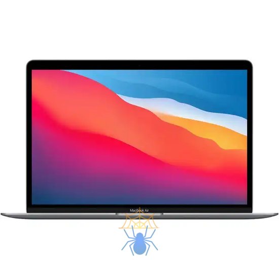 Ноутбук Apple MacBook Air A2337 M1 8 core 8Gb SSD256Gb/7 core GPU 13.3" IPS (2560x1600) Mac OS grey space WiFi BT Cam (MGN63ZP/A) фото