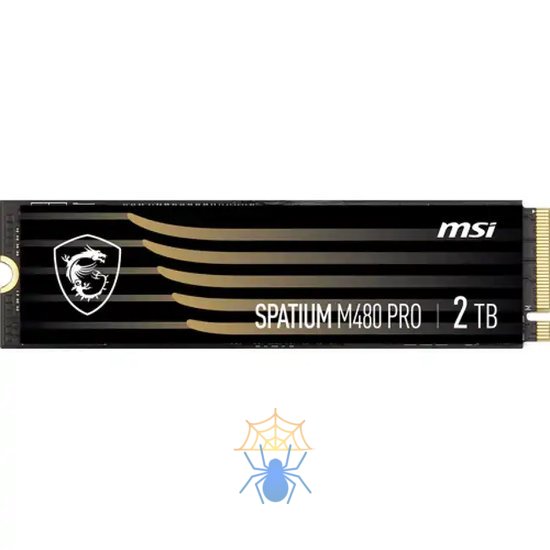 Накопитель SSD 2Tb MSI SPATIUM M480 PRO S78-440Q600-P83 фото