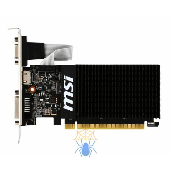 Видеокарта NVIDIA GeForce GT 710 MSI 2Gb GT 710 2GD3H LP фото 2