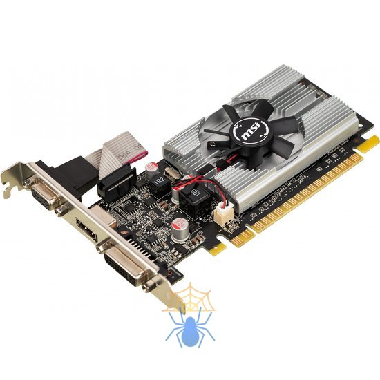 Видеокарта NVIDIA GeForce 210 MSI 1Gb N210-1GD3/LP фото 2