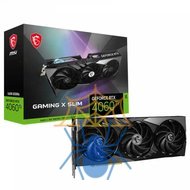 Видеокарта MSI RTX 4060 Ti GAMING X SLIM GeForce 16G фото