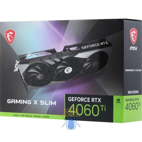 Видеокарта NVIDIA GeForce RTX 4060 Ti MSI 8Gb RTX 4060 Ti GAMING X SLIM 8G фото 8