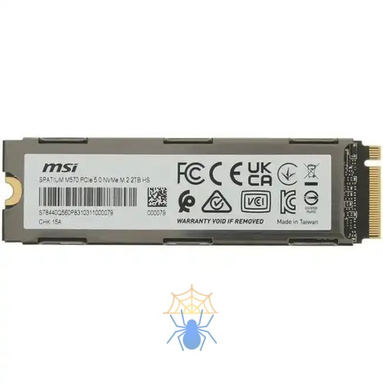 Накопитель SSD 2Tb MSI SPATIUM M570 S78-440Q560-P83 фото 2