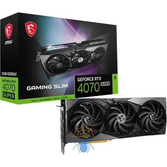 Видеокарта MSI RTX 4070 SUPER 12G GAMING SLIM фото 5