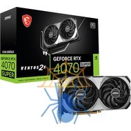 Видеокарта MSI PCI-E 4.0 RTX 4070 SUPER 12G VENTUS 2X OC фото 5