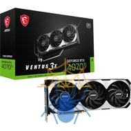 Видеокарта MSI RTX 4070 TI VENTUS 3X E112GOC фото 5