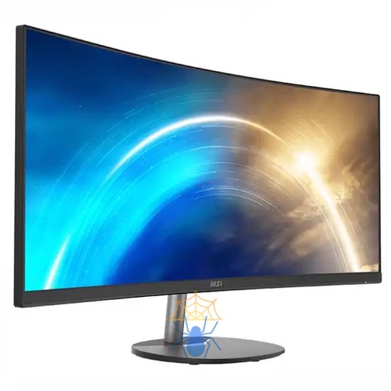 Монитор MSI 34" Pro MP341CQ черный VA LED 1ms 21:9 HDMI M/M матовая 300cd 178гр/178гр 3440x1440 100Hz FreeSync DP 2K 7.7кг фото 2