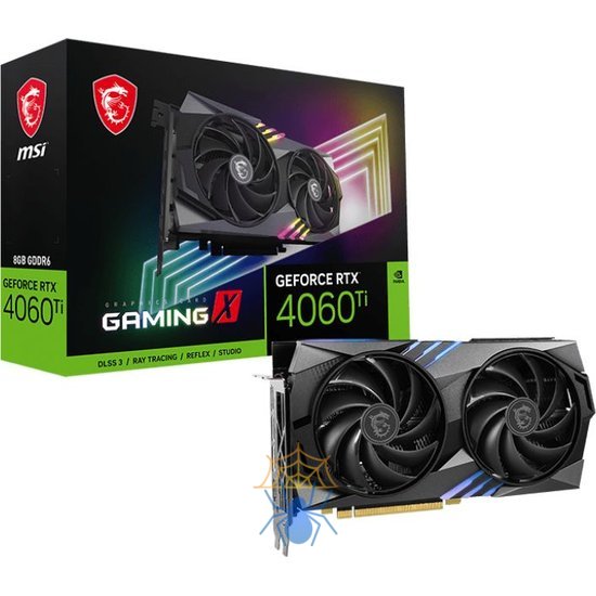 Видеокарта NVIDIA GeForce RTX 4060 Ti MSI 8Gb RTX 4060 Ti GAMING X 8G фото 5