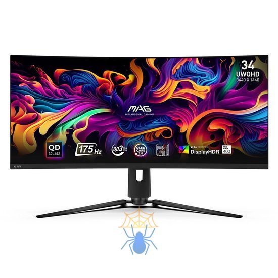 Монитор MSI 34" MAG 341CQP QD-OLED 9S6-3DD04T-010 фото 2