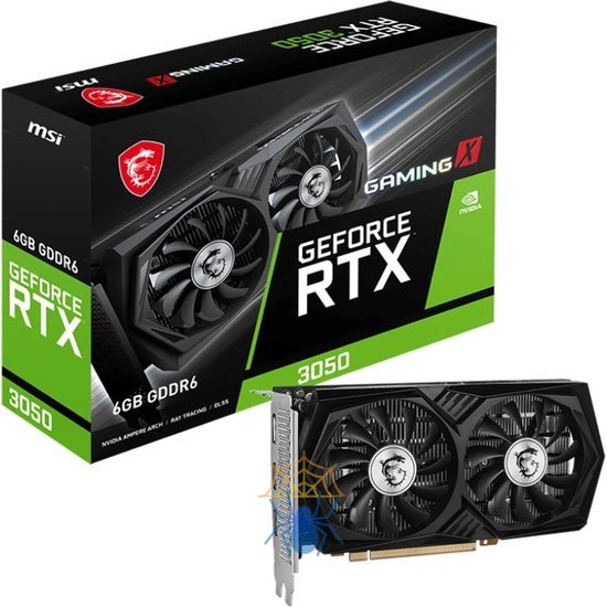 Видеокарта NVIDIA GeForce RTX 3050 MSI 6Gb RTX 3050 GAMING X 6G фото 5