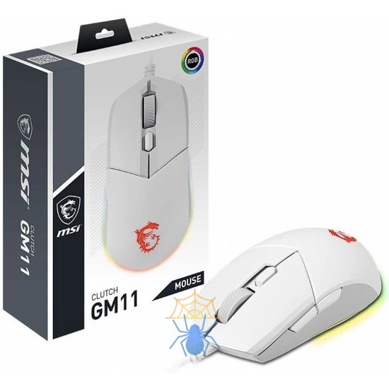 Мышь MSI Clutch GM11 S12-0401970-CLA фото 5