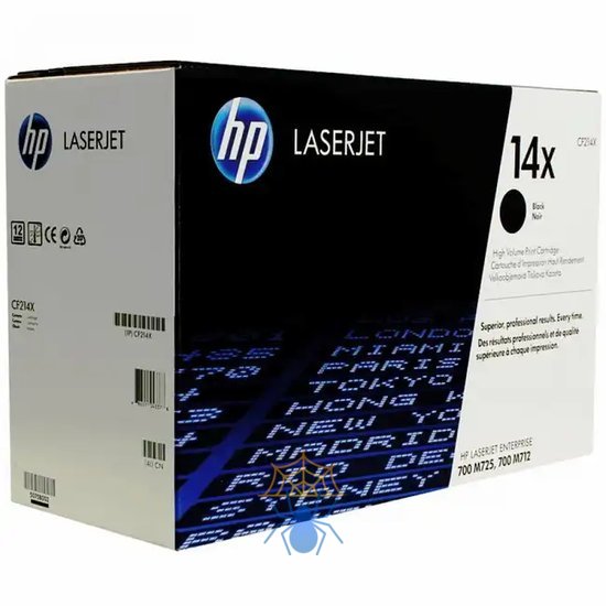 Картридж лазерный HP 14X CF214X черный (17500стр.) для HP 700/M712 фото