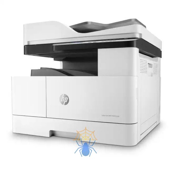 Лазерное многофункциональное устройство HP LaserJet MFP M443nda (p/c/s, A3, 1200dpi, 25ppm, 512Mb, 2trays 100+250, ADF 100, duplex, Scan to email/SMB/FTP, PIN printing, USB/Eth, cart. 4000 pages & USB cable in box, repl. W7U02A) фото 2