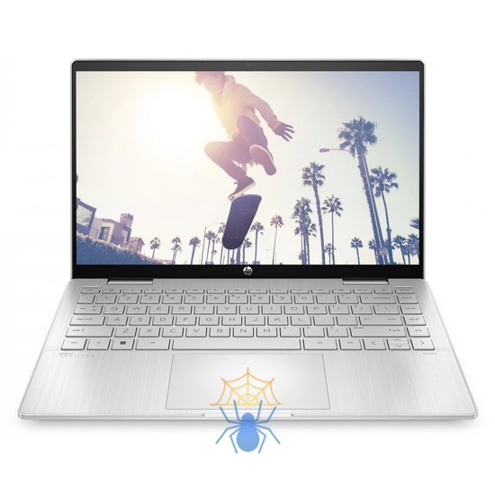 Ноутбук HP Pavilion x360 14-ek1017ci Core i3 1315U 8Gb SSD512Gb Intel UHD Graphics 14" IPS Touch FHD (1920x1080) Free DOS silver WiFi BT Cam (84J79EA) фото