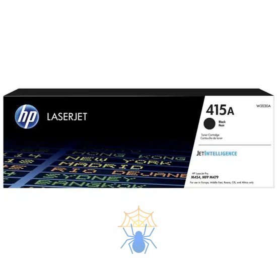 Картридж Cartridge HP 415A для LJ Pro M454/M455/MFP M479/M480f, черный (2 400 стр.) фото