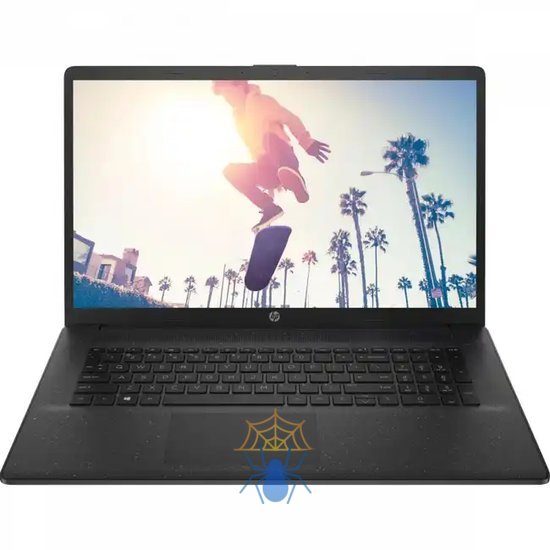 Ноутбук HP 17-cn2187ng Core i3 1215U 8Gb SSD512Gb Intel UHD Graphics 17.3" IPS FHD (1920x1080) Free DOS black WiFi BT Cam (9Q9J5EA) фото 2