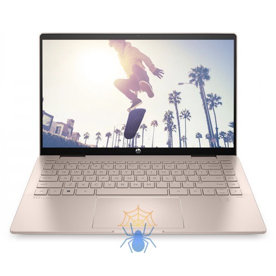 Ноутбук HP Pavilion x360 14-ek2003ci Core 5 120U 16Gb SSD512Gb Intel Graphics 14" IPS Touch FHD (1920x1080) Free DOS rose gold WiFi BT Cam (A1AA0EA) фото