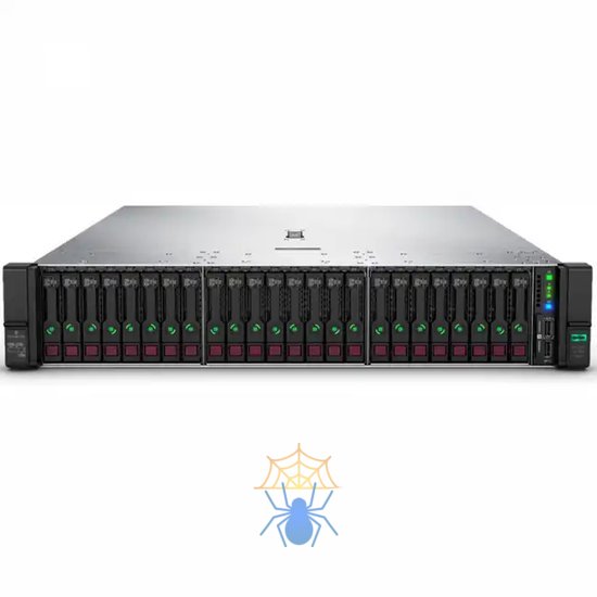 Сервер ProLiant DL380 G10 24SFF Rack(2U)/no:CPU,Mem,HDD,DVD,PSU,HS,Net/P408i-a(2Gb/RAID 0/1/10/5/50/6/60)+Expander/iLOstd/6PFansHP/EasyRK фото