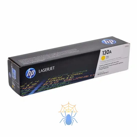 Картридж лазерный HP 130A CF352A желтый для HP M153/M176/M177 фото