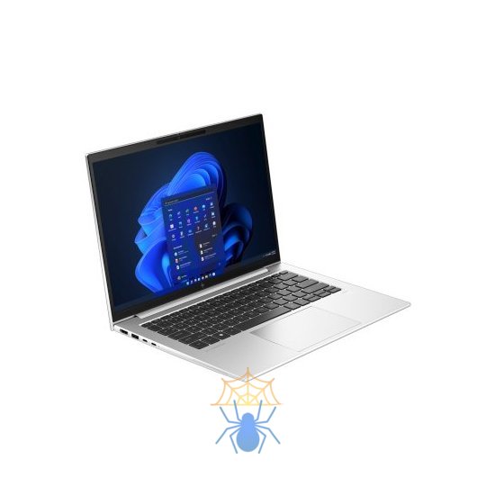 Ноутбук HP EliteBook 840 G10 Intel Core i5-1335U,14" WUXGA (1920x1200) IPS IR AG,16Gb DDR5-5200MHz(1),512Gb SSD NVMe,Al Case,51Wh,FPS,ENG/RU кл. Backlit,1.36kg,Silver,2y,Win11Pro фото 2