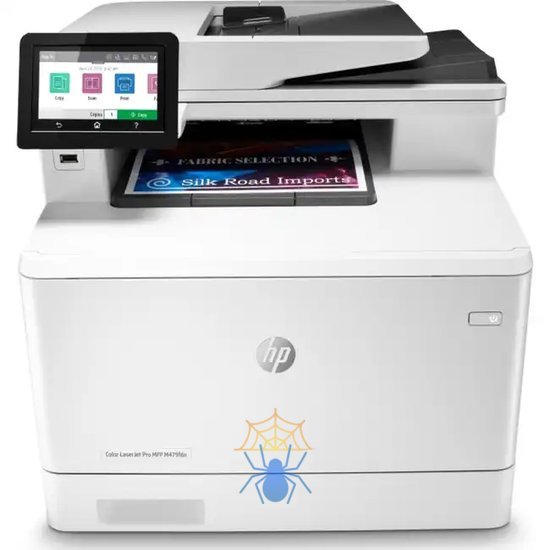 Лазерное многофункциональное устройство HP Color LaserJet Pro MFP M479fdn (p/c/s/f, A4,600 dpi,27(27)ppm,512Mb,2 trays 50+250,Duplex,ADF50,USB 2.0/GigEth,4 cart.in box black 2400&cmy1200 pages,1y warr.,repl. CF378A) фото 2