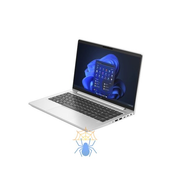 Ноутбук HP EliteBook 640 G10 Intel Core i5-1335U,14" FHD (1920x1080) IPS AG,8Gb DDR4-3200MHz(1),512Gb SSD NVMe,51Wh,FPS,ENG Kbd Bl+SR,1.41kg,Silver,1y,DOS фото 2