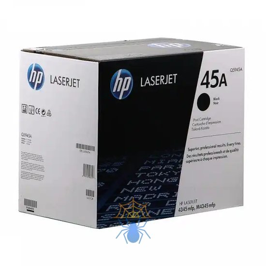 Картридж лазерный HP Q5945A черный (18000стр.) для HP LJ 4345 фото