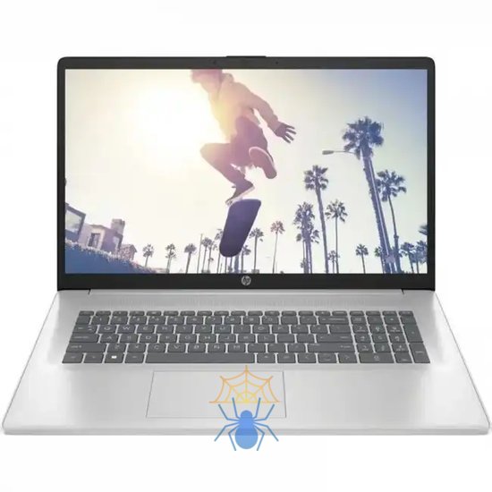 Ноутбук HP 17-cp2172ng Ryzen 5 7520U 8Gb SSD512Gb AMD Radeon 17.3" IPS FHD (1920x1080) Free DOS silver WiFi BT Cam (9W1X8EA) фото 2