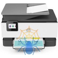 МФУ струйный HP Officejet Pro 9010 AiO (3UK83B) A4 Duplex WiFi белый фото 2