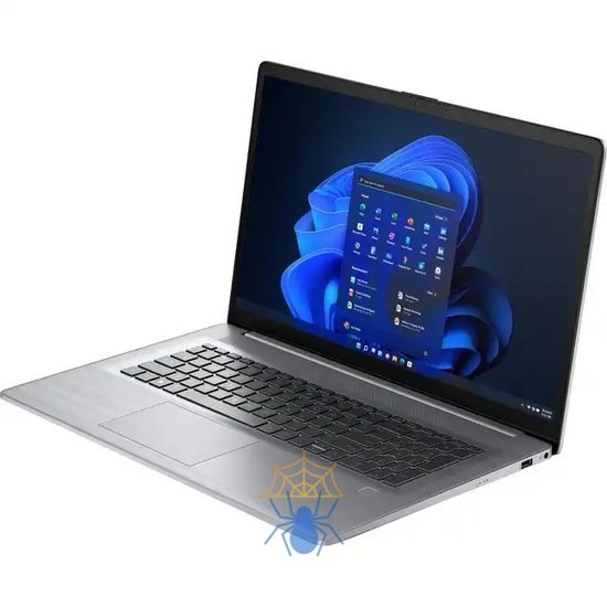 Ноутбук без сумки HP Probook 470 G10 Core i5-1335U 17.3 FHD (1920x1080) 300nits AG 16Gb DDR4(1x16GB),512GB SSD,FPR,41Wh,2.1kg,1y,Asteroid Silver,Win11Pro Multilanguage,KB Eng/Rus фото 2