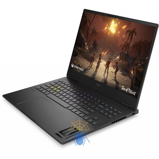 Ноутбук HP Omen 16-u1000ci Core i9 14900HX 32Gb SSD1Tb NVIDIA GeForce RTX4070 8Gb 16" UWVA 2.5K (2560x1600) Free DOS dk.grey WiFi BT Cam (A16KMEA) фото 2