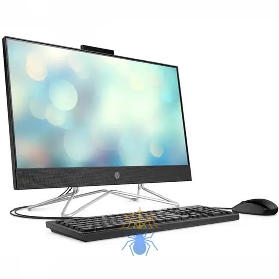 Моноблок HP 27-cr0018ci NT 27" FHD(1920x1080) Ryzen 3 7320U, 8GB LPDDR5 5500, SSD 512Gb,  AMD integrated graphics, noDVD,Rus/Eng kbd&mouse wired, HD Webcam, Jet Black, FreeDOS, 1Y Wty фото