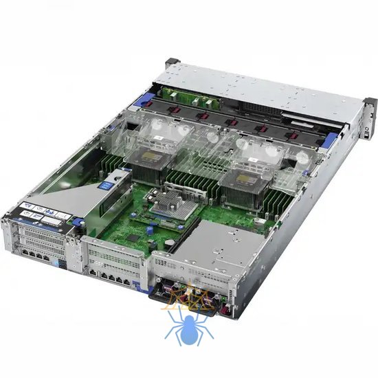 Сервер ProLiant DL380 G10 24SFF Rack(2U)/no:CPU,Mem,HDD,DVD,PSU,HS,Net/P408i-a(2Gb/RAID 0/1/10/5/50/6/60)+Expander/iLOstd/6PFansHP/EasyRK фото 3