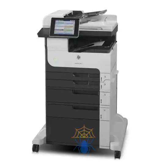 Лазерное многофункциональное устройство HP LaserJet Enterprise 700 MFP M725f (p/c/s/f, A3, 1200dpi, 40ppm, 1024Mb, 320Gb HDD, 5 trays 100+250+250+500+500, Cabinet, ADF100, Duplex, USB/LAN/FIH, Color LCD20i, repl. Q7830A) фото