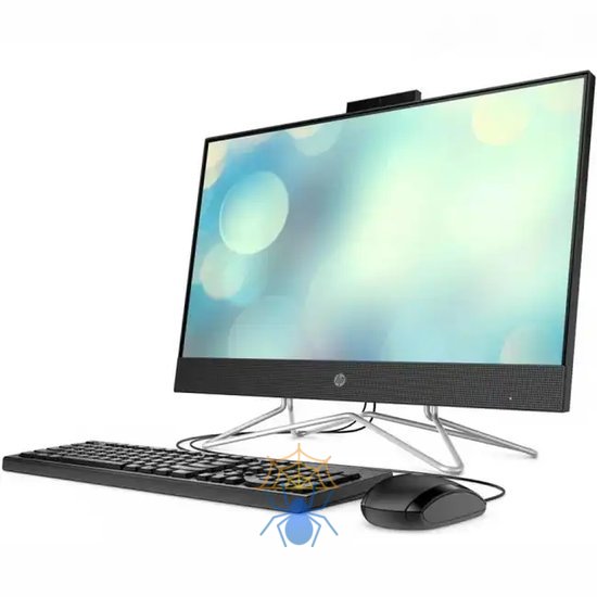 Моноблок HP 27-cr0018ci NT 27" FHD(1920x1080) Ryzen 3 7320U, 8GB LPDDR5 5500, SSD 512Gb,  AMD integrated graphics, noDVD,Rus/Eng kbd&mouse wired, HD Webcam, Jet Black, FreeDOS, 1Y Wty фото 3