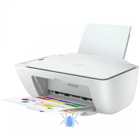 МФУ струйный HP DeskJet 2720 (3XV18B) A4 WiFi USB белый фото 3