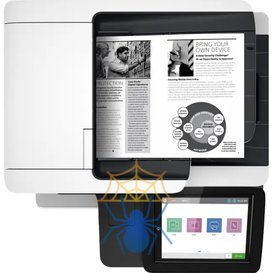 Лазерное многофункциональное устройство HP LaserJet Enterprise MFP M528dn (p/c/s, A4, 1200 dpi, 43ppm, 1.75GB, 16GB eMMC, 2trays 100+550, ADF 100, Duplex, USB/GigEth, repl.F2A76A) фото 4