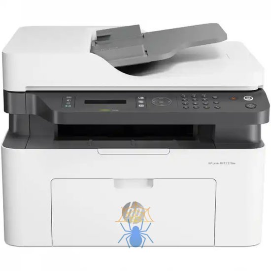 Лазерное многофункциональное устройство HP Laser MFP 137fnw (p/c/s/f , A4, 1200dpi, 20 ppm,  128Mb, ADF40 (B5) ,USB 2.0/ Wi-Fi/Eth10/100, AirPrint,1tray 150,1y warr, cartridge 500  pages in box, repl.SS296C) фото