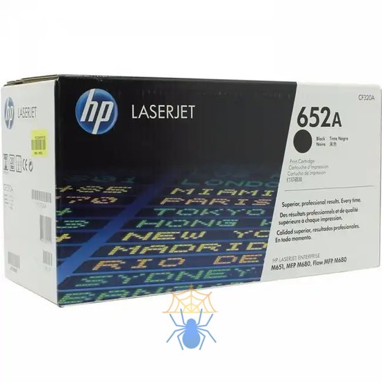 Картридж Cartridge HP 652A для CLJ M651/M680, черный (11 500 стр.) фото