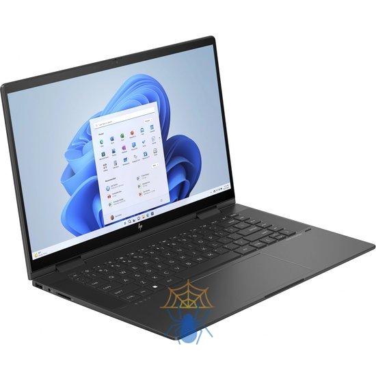 Ноутбук HP Envy x360 15-fh0004ci Ryzen 7 7730U 16Gb SSD1Tb AMD Radeon 15.6" OLED Touch FHD (1920x1080) Windows 11 Home black WiFi BT Cam (8F920EA) фото 3