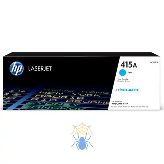 Картридж Cartridge HP 415A для LJ Pro M454/M455/MFP M479/M480f, голубой (2 100 стр.) фото